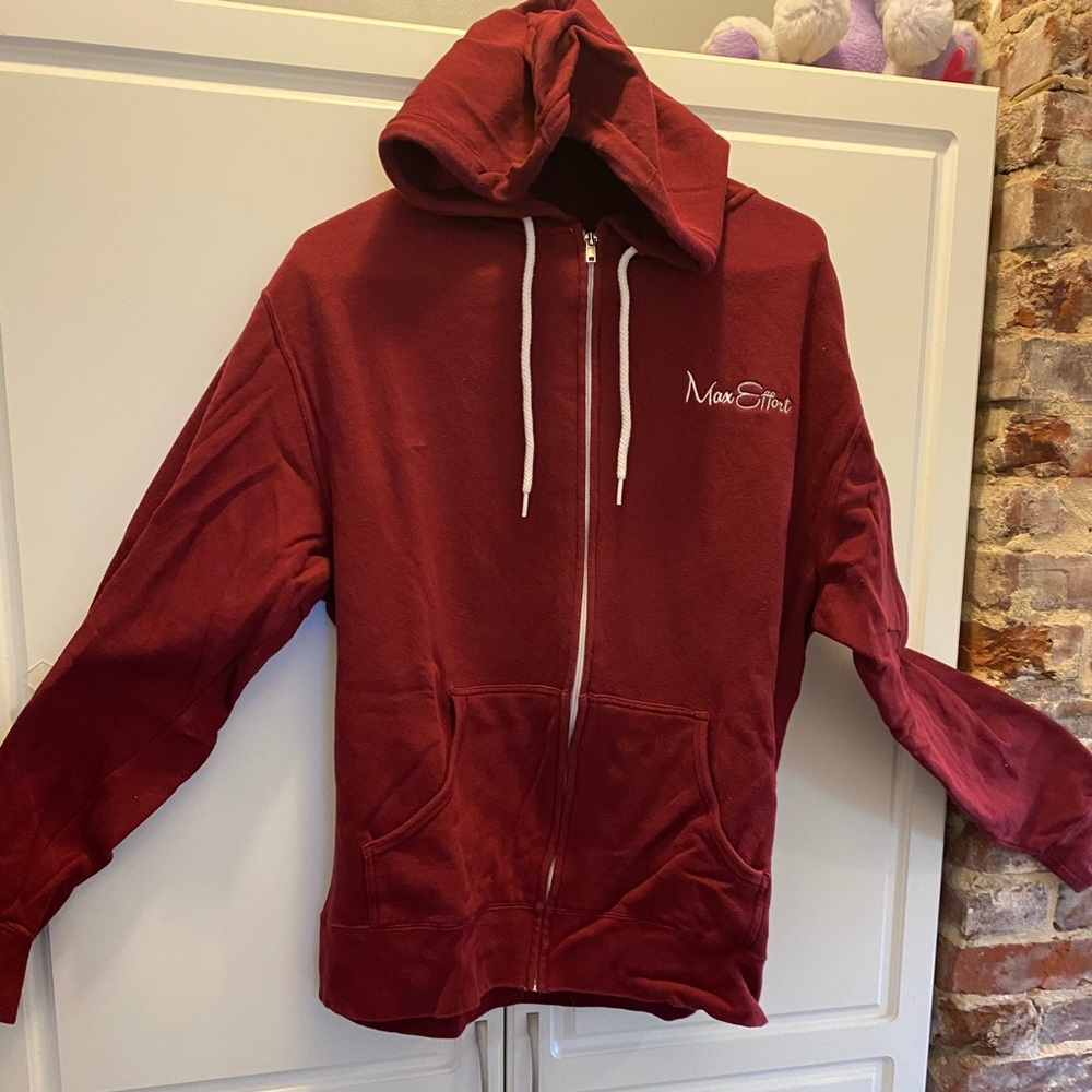 Max Effort Zip up hoodie